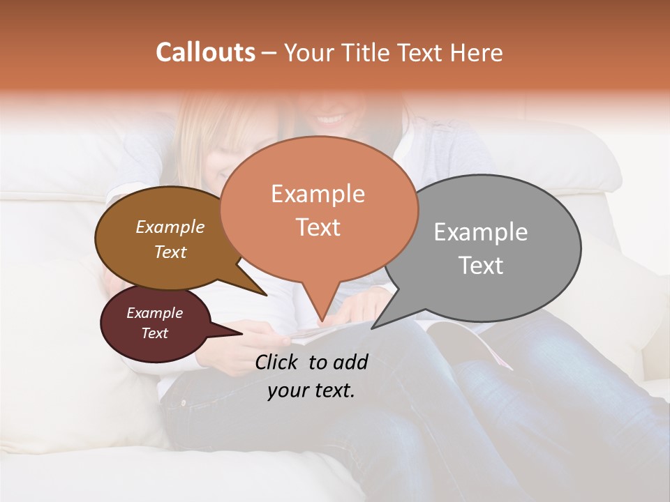 Home Modern Laughing PowerPoint Template