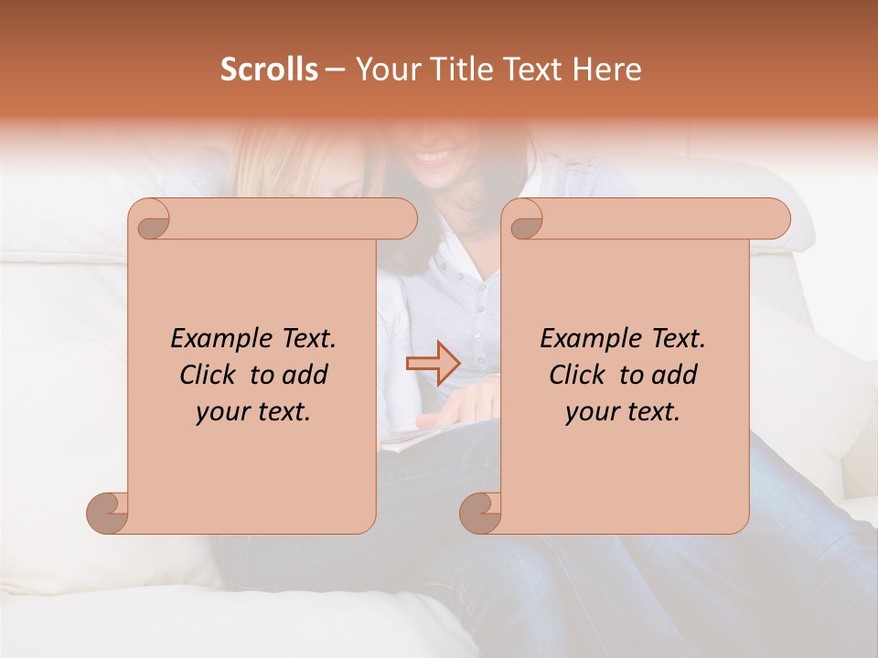 Home Modern Laughing PowerPoint Template