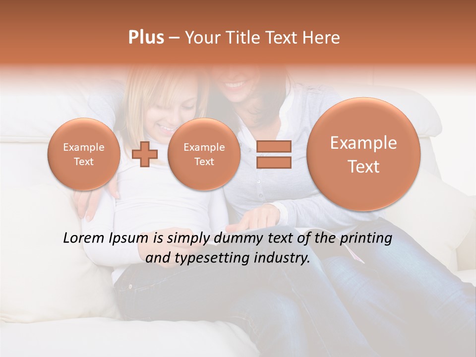 Home Modern Laughing PowerPoint Template