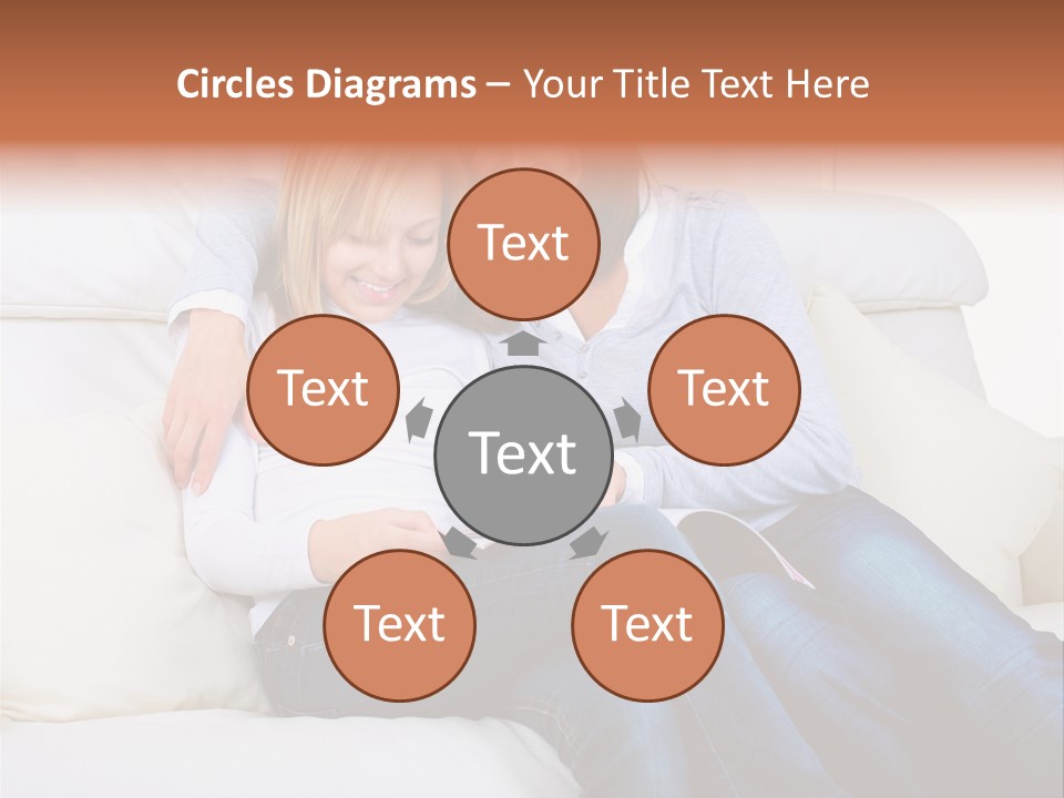 Home Modern Laughing PowerPoint Template