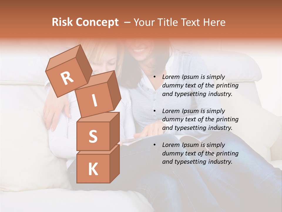 Home Modern Laughing PowerPoint Template