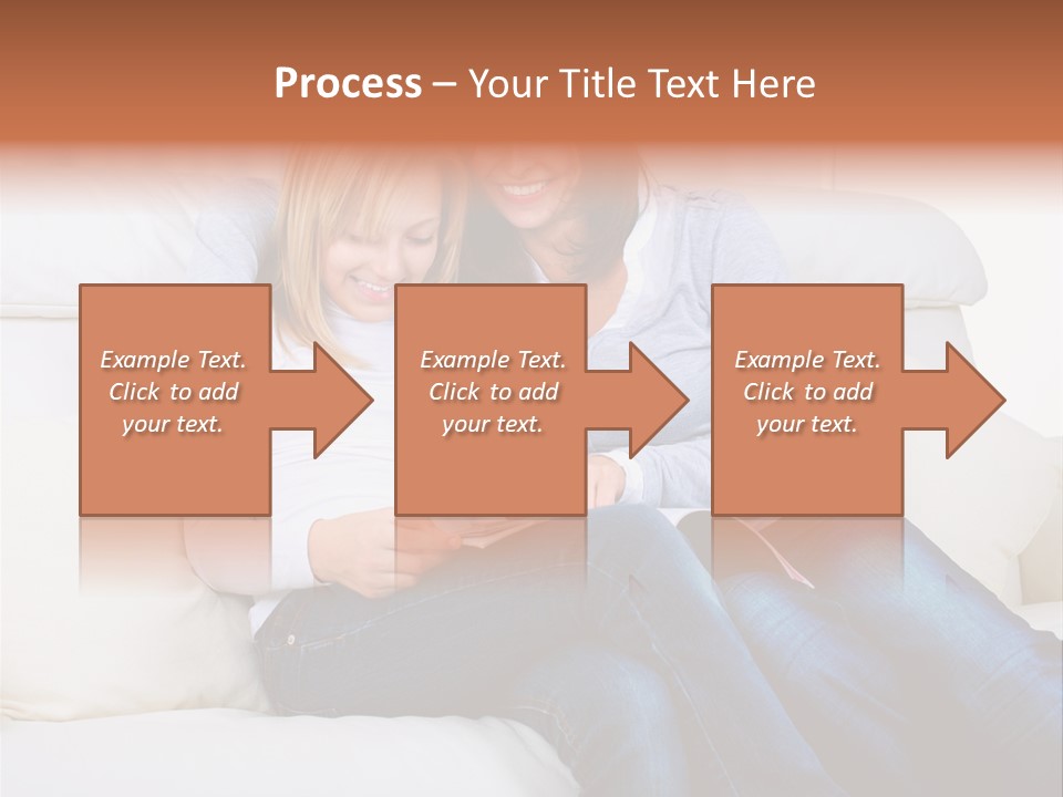 Home Modern Laughing PowerPoint Template