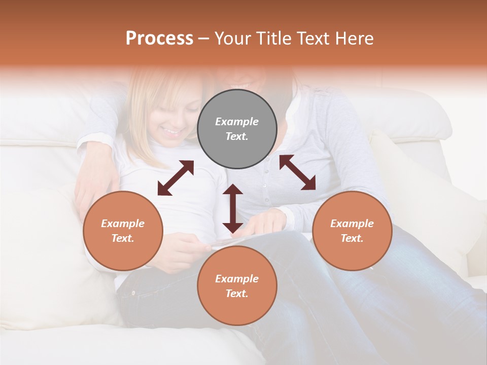 Home Modern Laughing PowerPoint Template