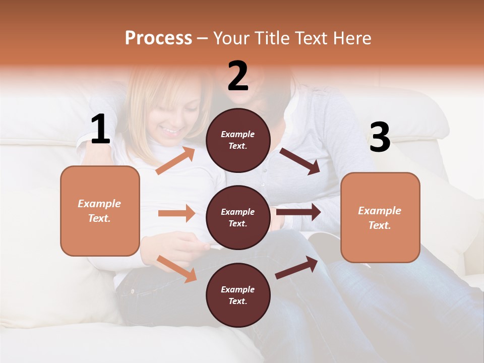 Home Modern Laughing PowerPoint Template