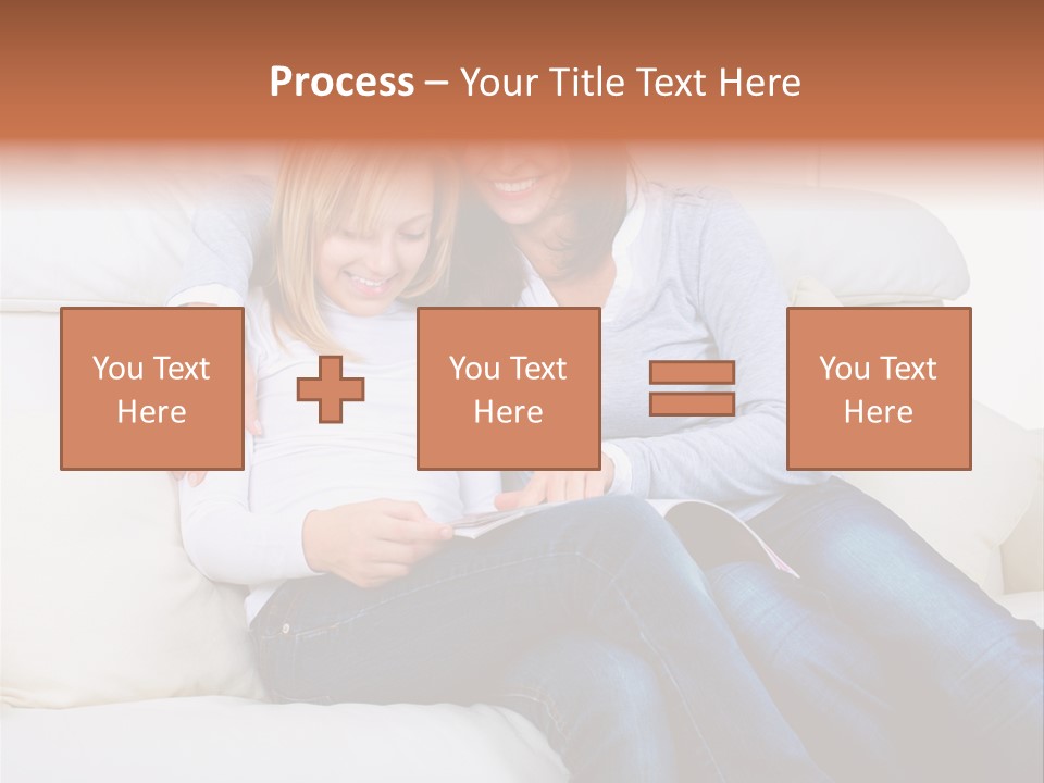 Home Modern Laughing PowerPoint Template