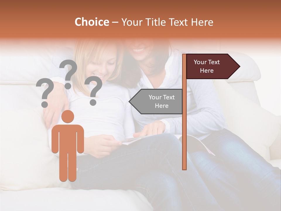 Home Modern Laughing PowerPoint Template