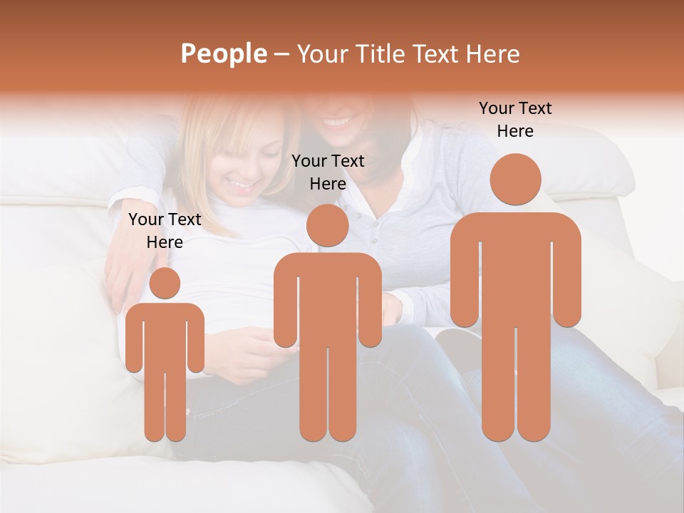 Home Modern Laughing PowerPoint Template