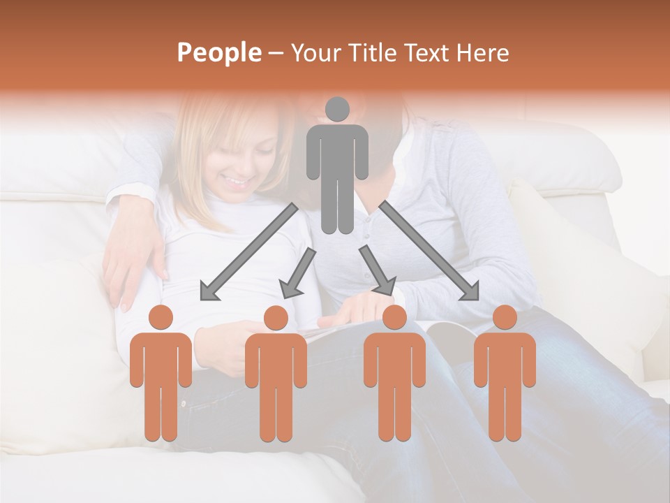 Home Modern Laughing PowerPoint Template