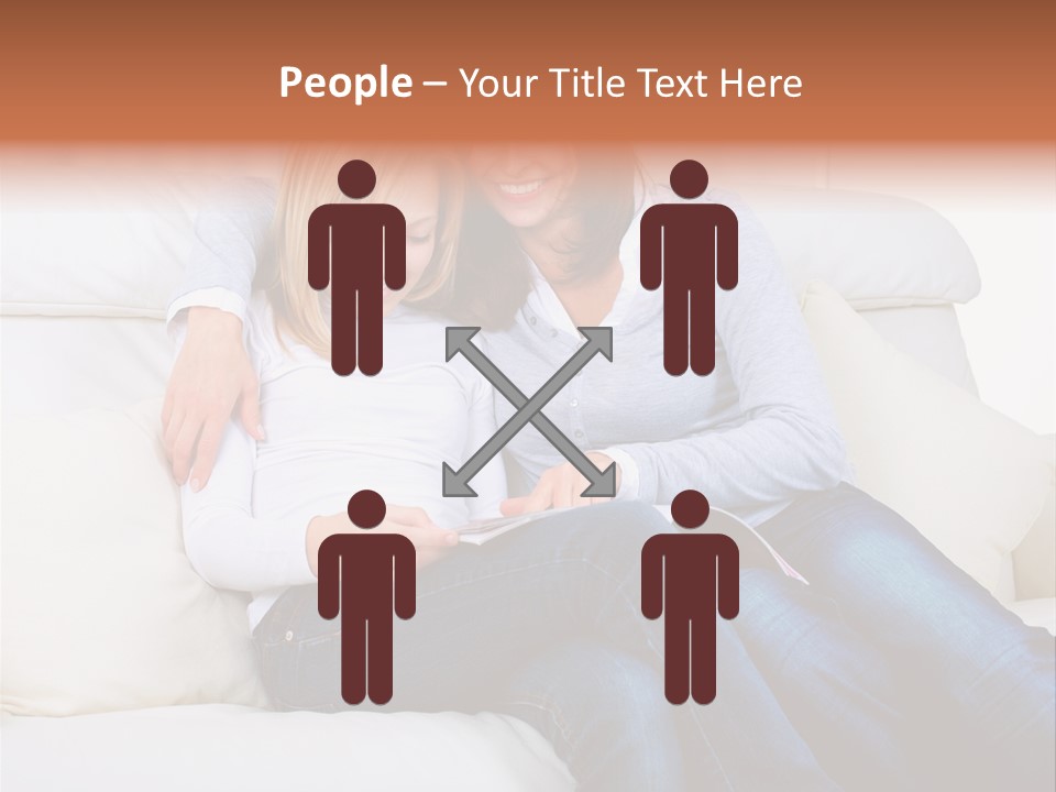 Home Modern Laughing PowerPoint Template