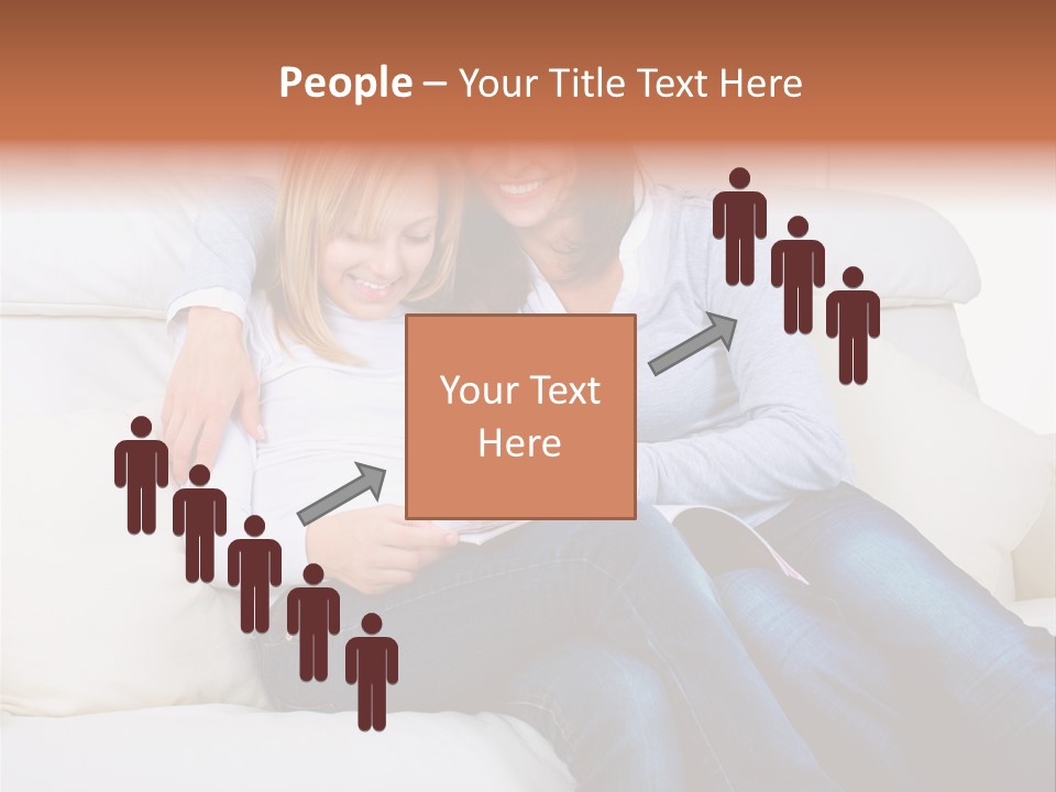 Home Modern Laughing PowerPoint Template