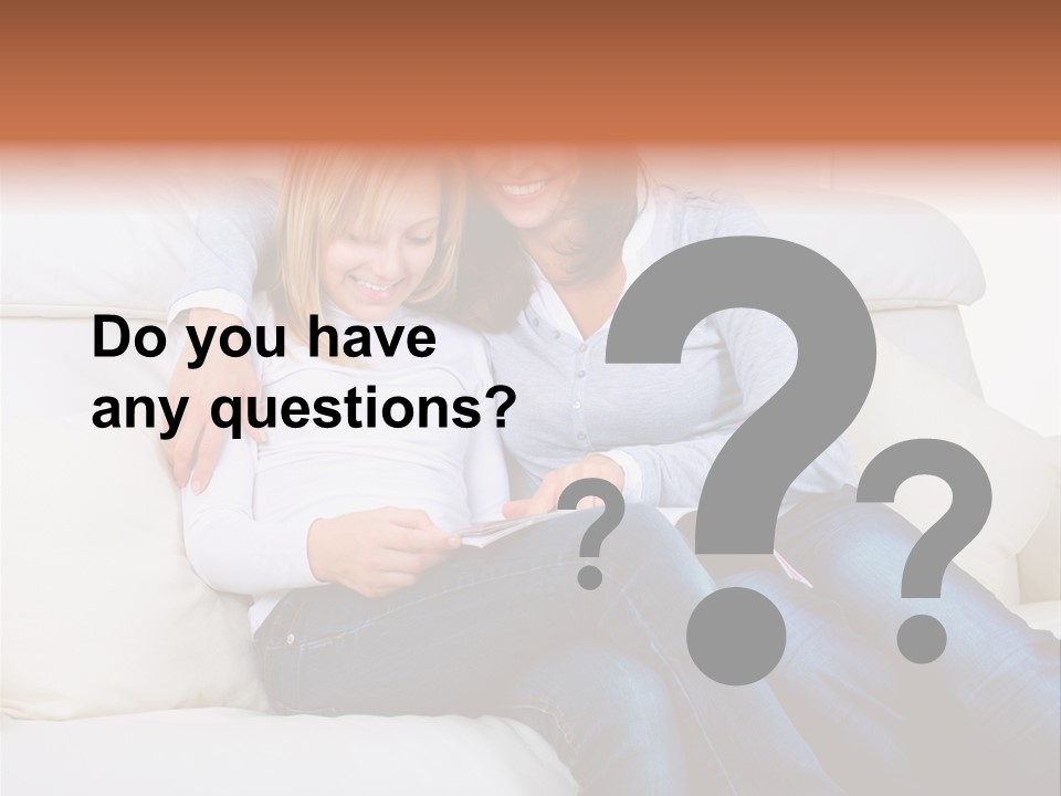 Home Modern Laughing PowerPoint Template