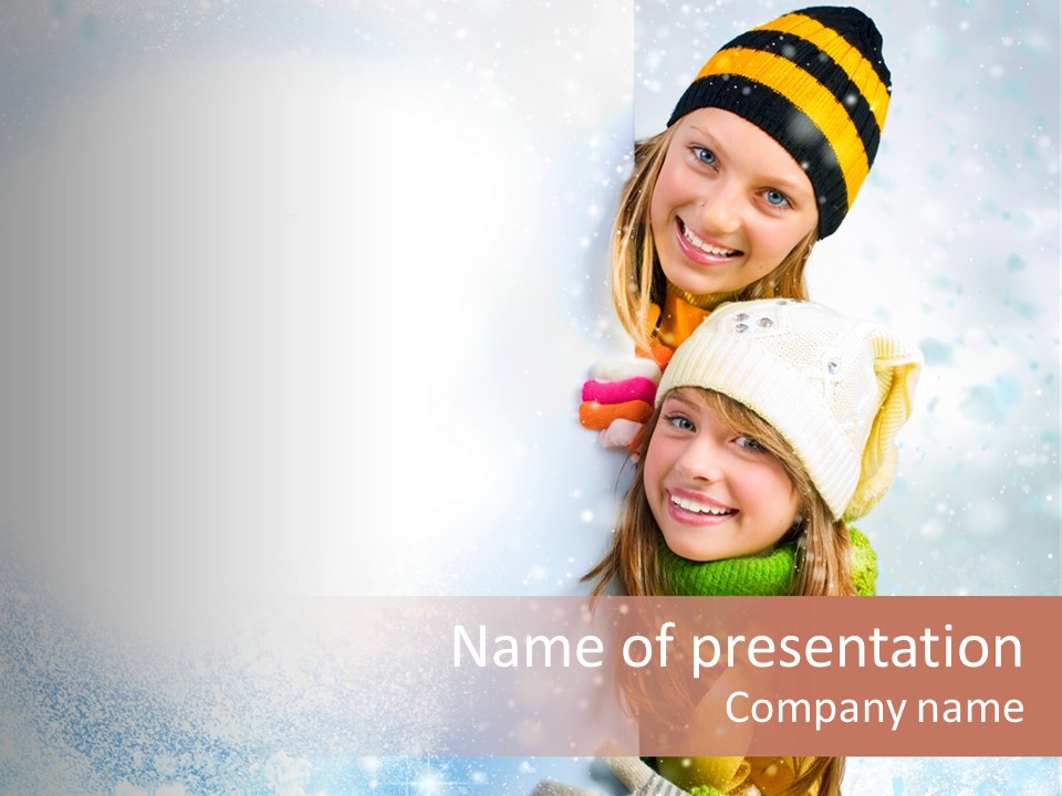 Showing New Person PowerPoint Template