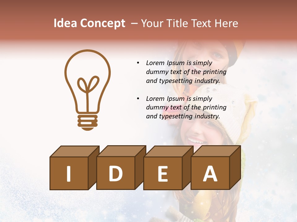 Showing New Person PowerPoint Template