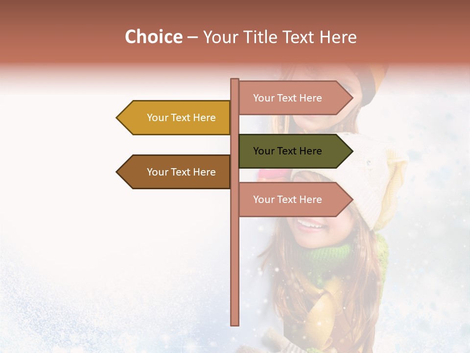 Showing New Person PowerPoint Template