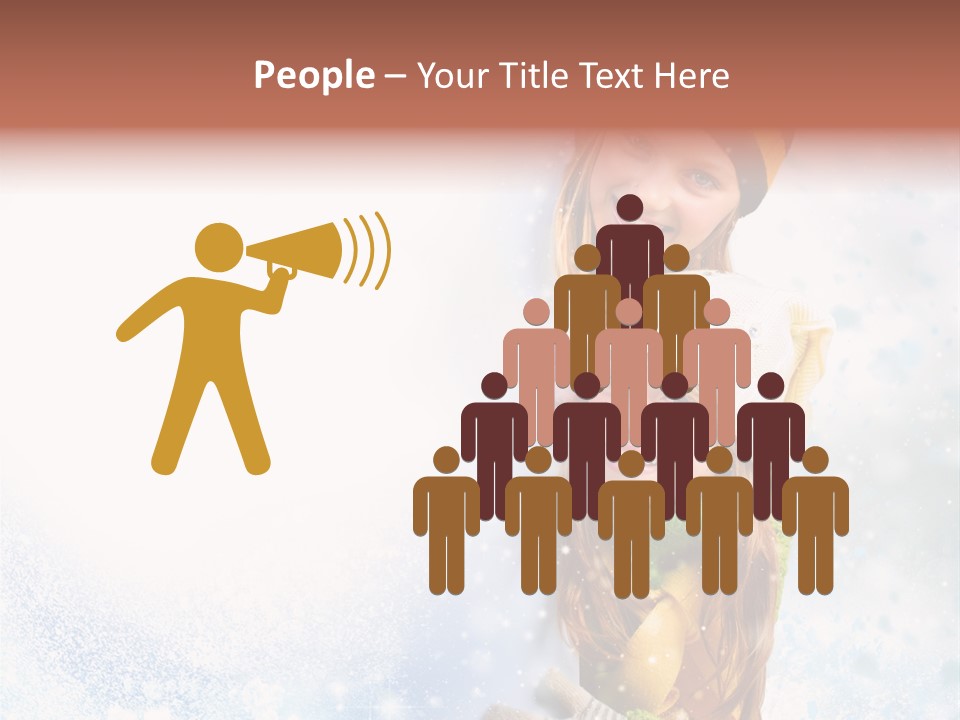 Showing New Person PowerPoint Template