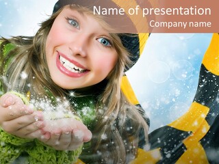 Hands Weather Windy PowerPoint Template