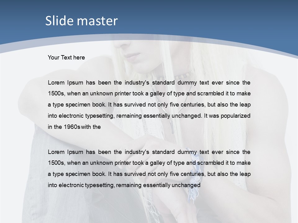 Naked Male Seductive PowerPoint Template