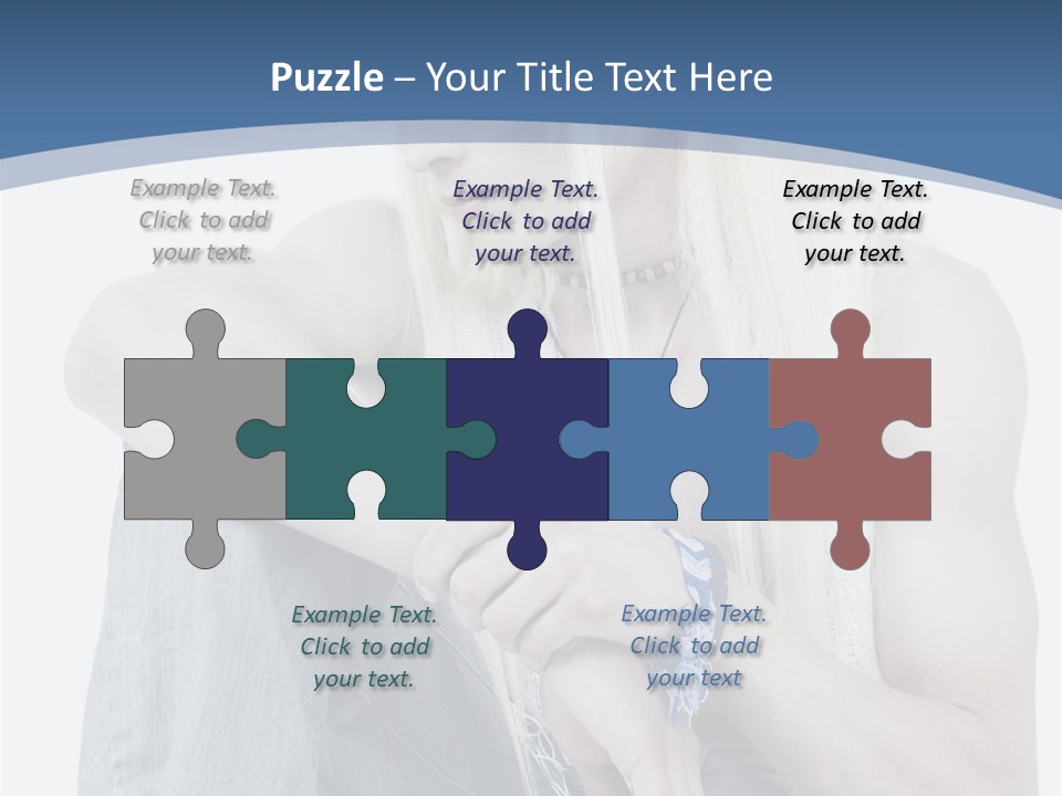 Naked Male Seductive PowerPoint Template