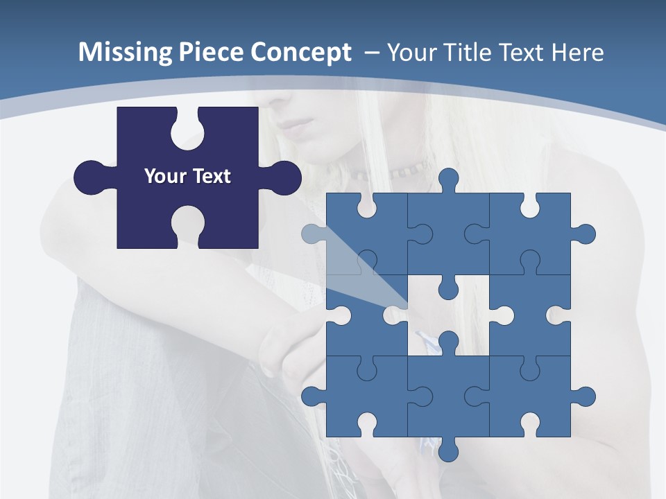 Naked Male Seductive PowerPoint Template