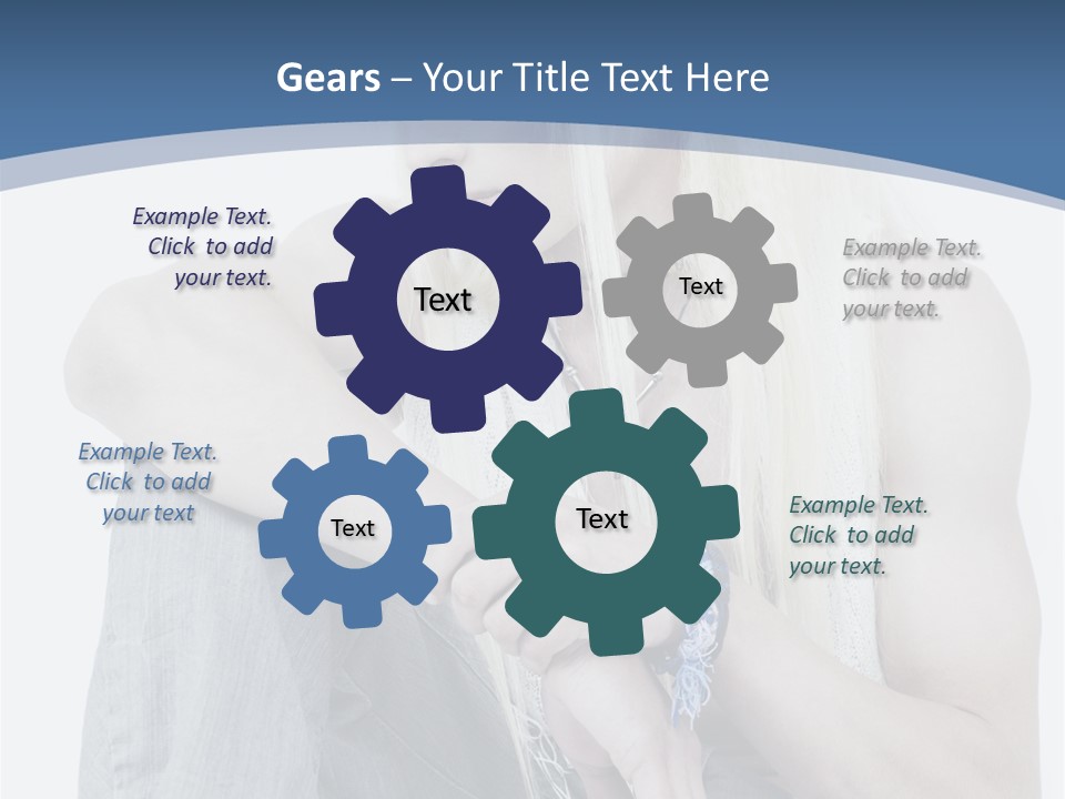 Naked Male Seductive PowerPoint Template