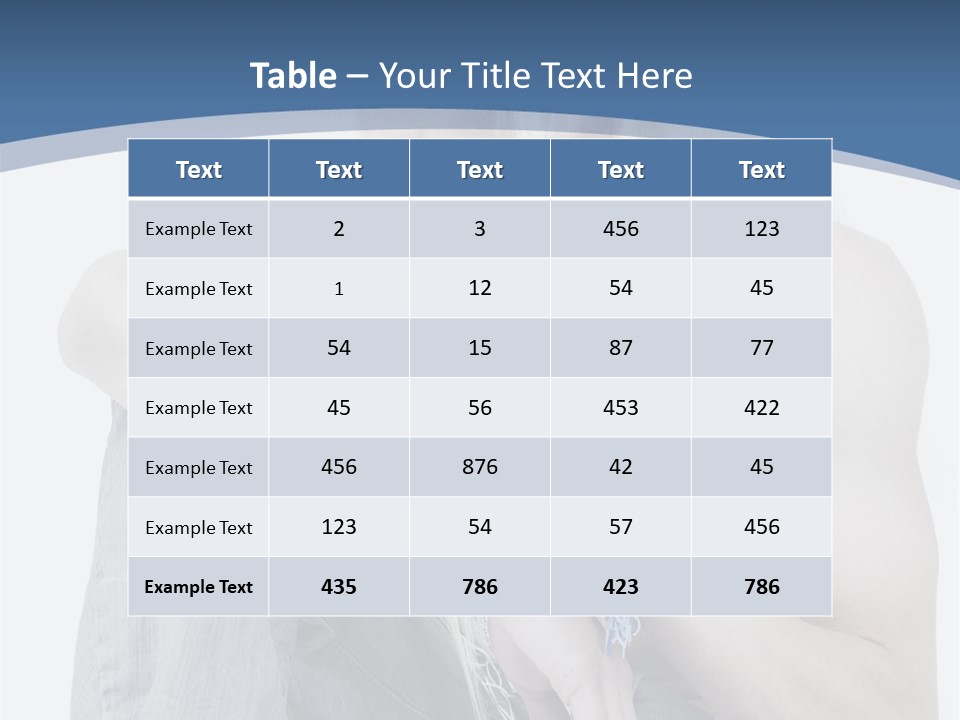Naked Male Seductive PowerPoint Template