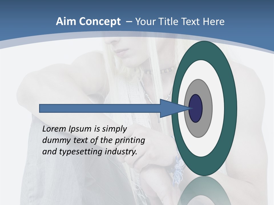 Naked Male Seductive PowerPoint Template