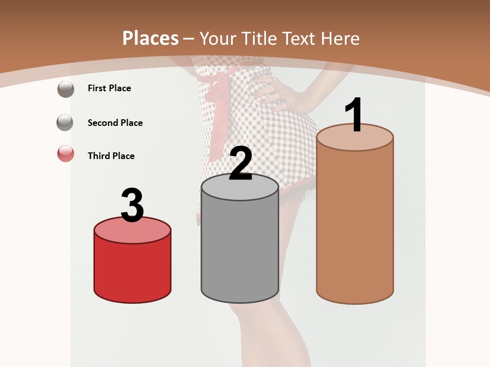 Provocative Pinup Pretty PowerPoint Template