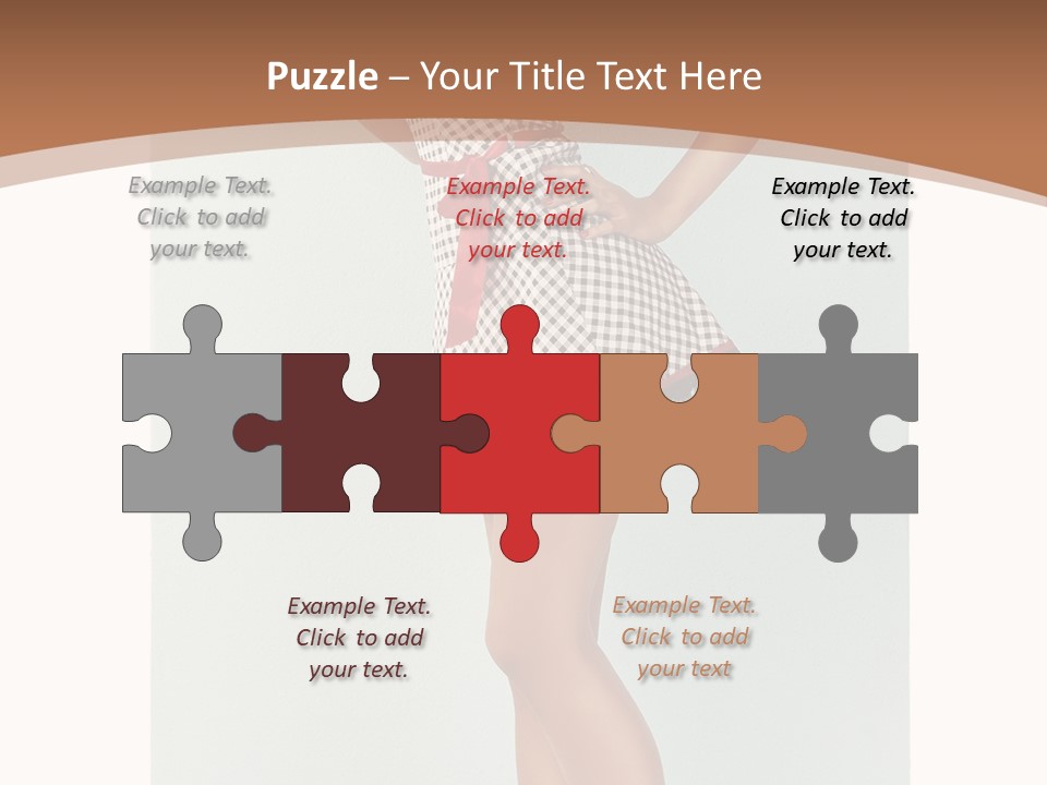 Provocative Pinup Pretty PowerPoint Template