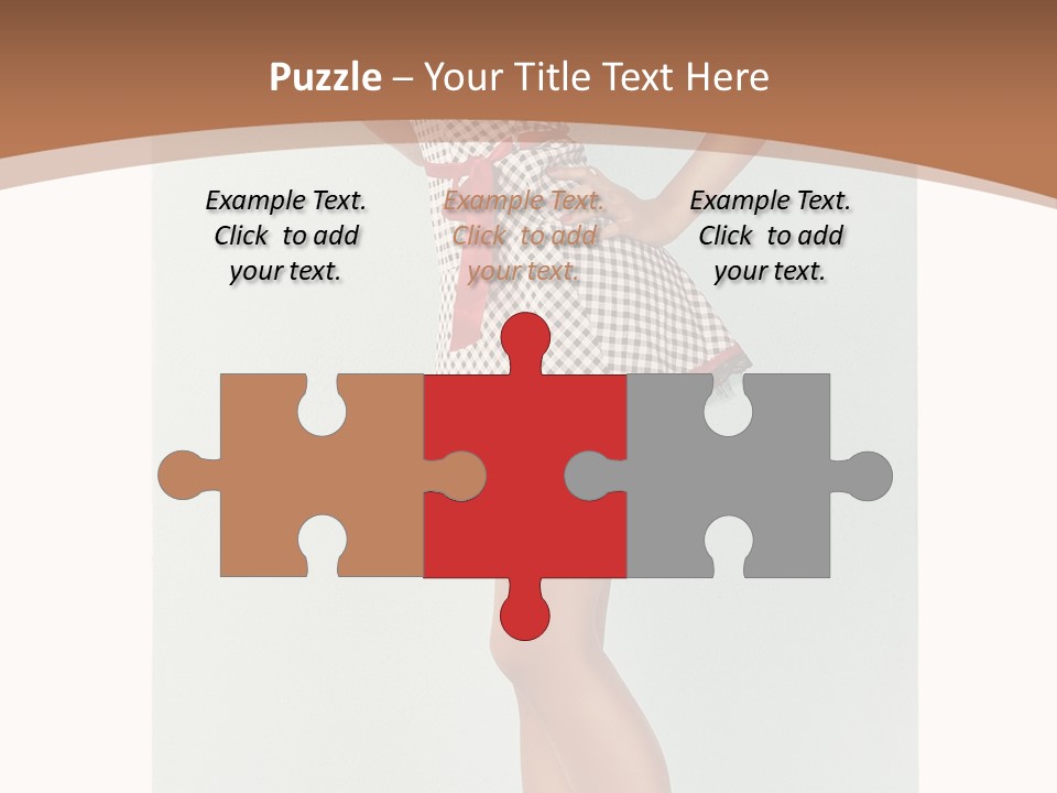 Provocative Pinup Pretty PowerPoint Template