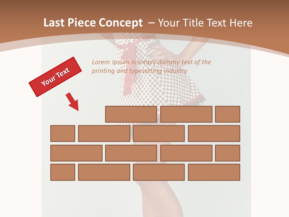 Provocative Pinup Pretty PowerPoint Template