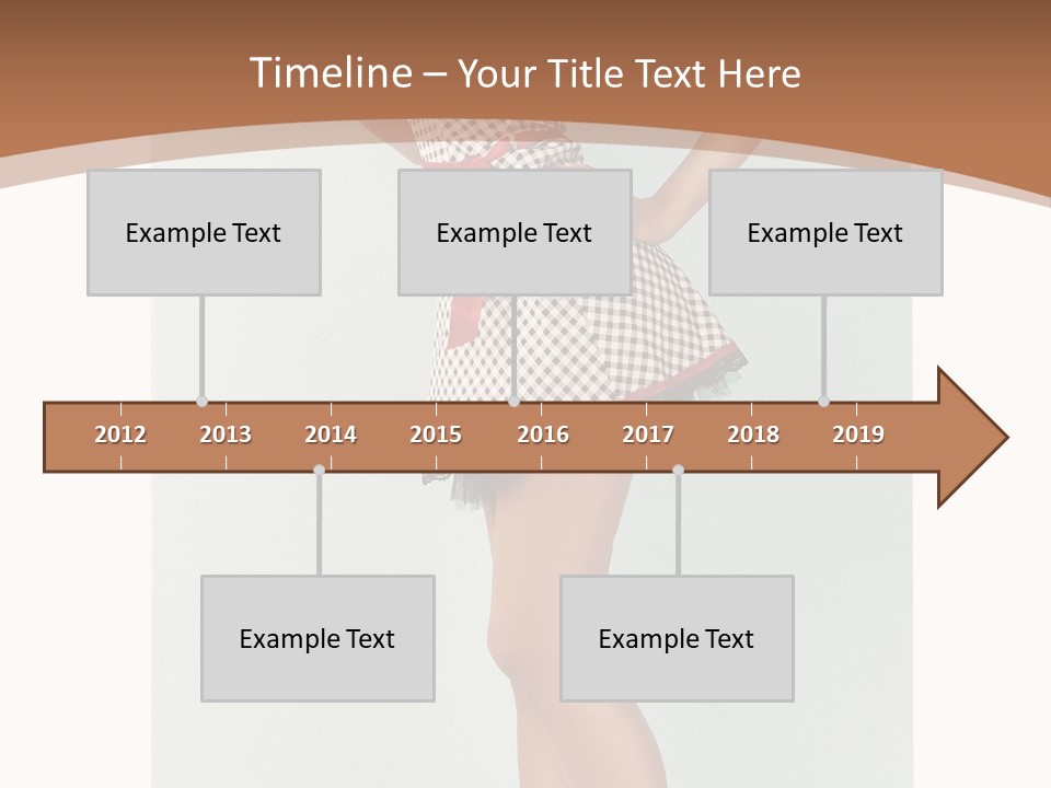 Provocative Pinup Pretty PowerPoint Template