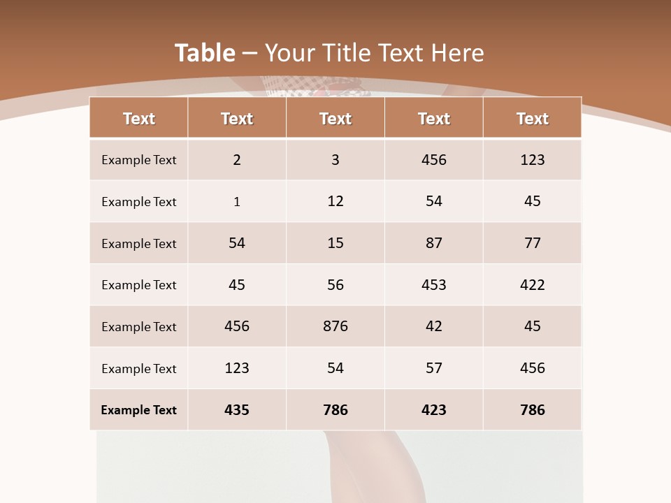 Provocative Pinup Pretty PowerPoint Template