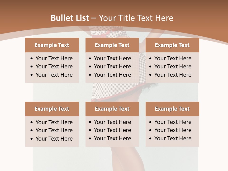 Provocative Pinup Pretty PowerPoint Template