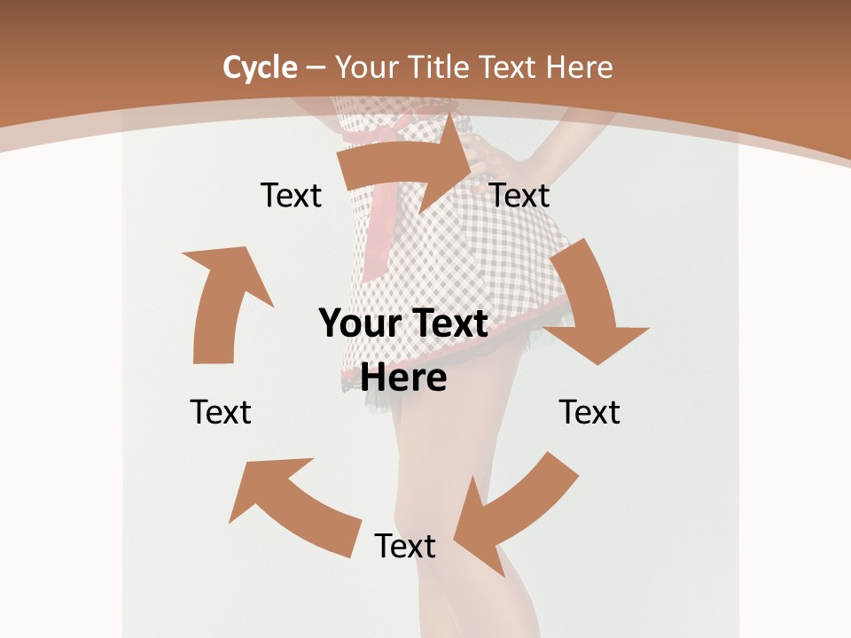 Provocative Pinup Pretty PowerPoint Template