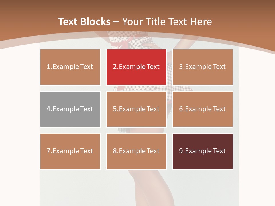 Provocative Pinup Pretty PowerPoint Template