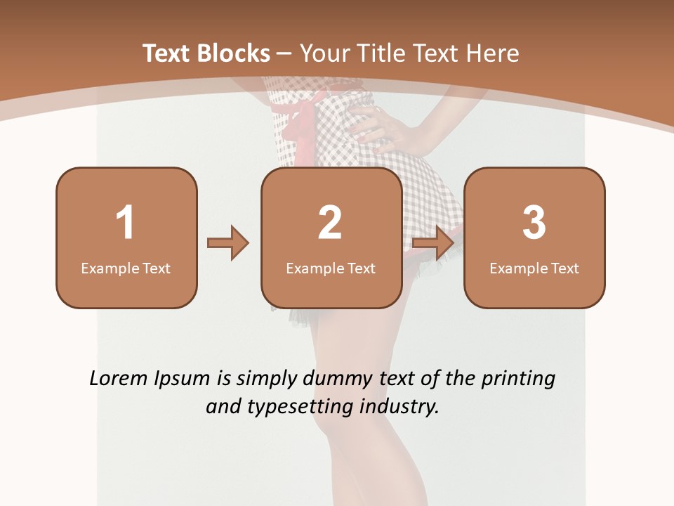 Provocative Pinup Pretty PowerPoint Template