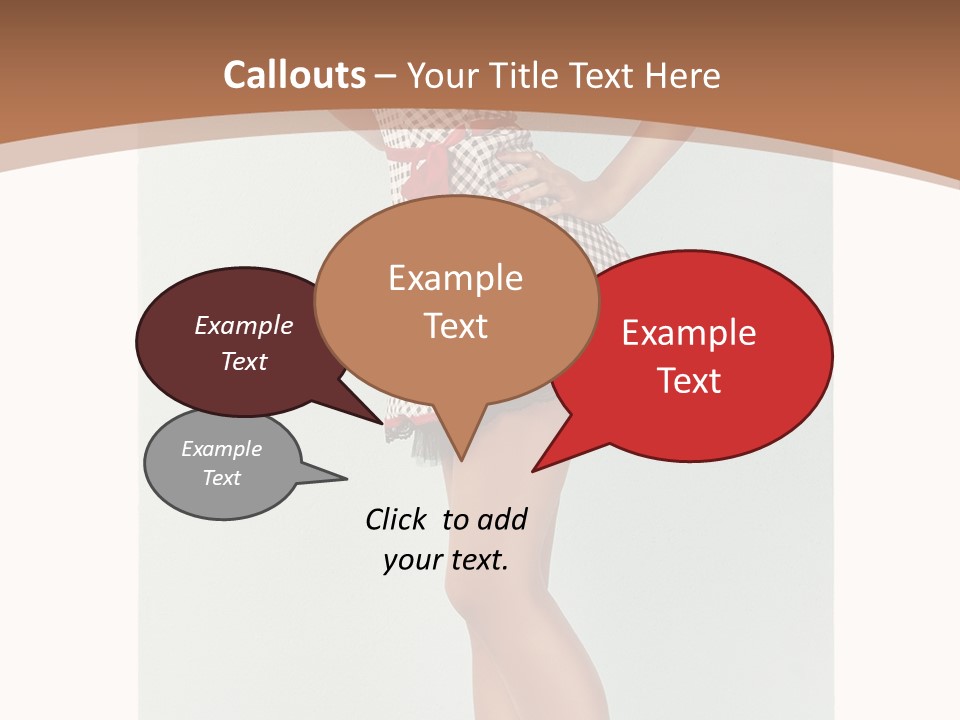 Provocative Pinup Pretty PowerPoint Template