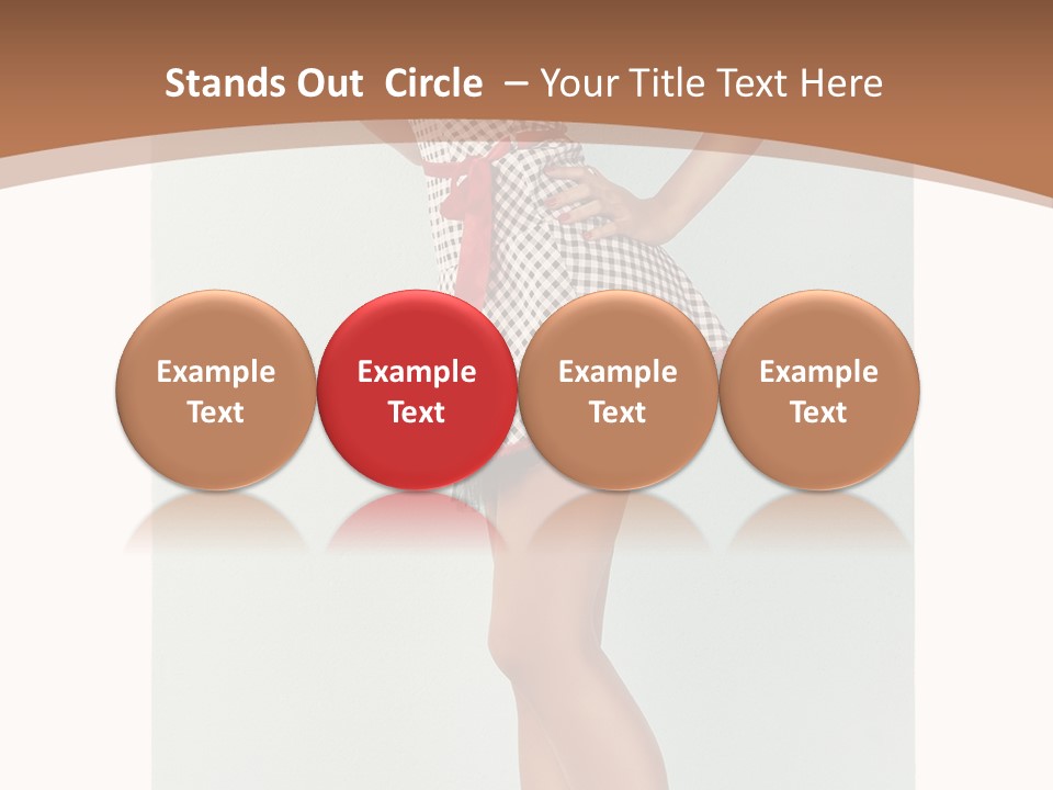 Provocative Pinup Pretty PowerPoint Template