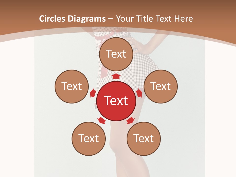 Provocative Pinup Pretty PowerPoint Template