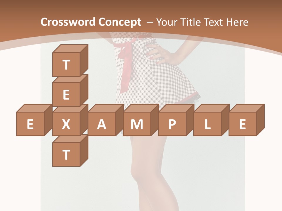 Provocative Pinup Pretty PowerPoint Template