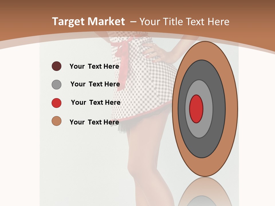 Provocative Pinup Pretty PowerPoint Template