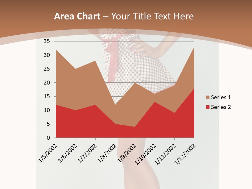 Provocative Pinup Pretty PowerPoint Template