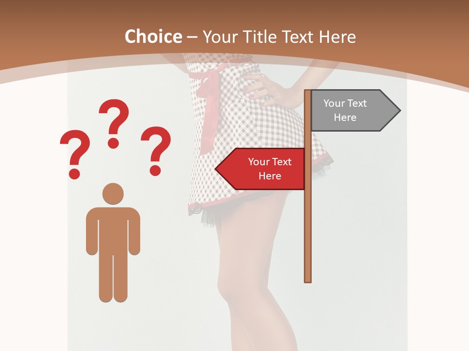 Provocative Pinup Pretty PowerPoint Template