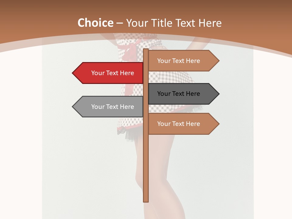 Provocative Pinup Pretty PowerPoint Template