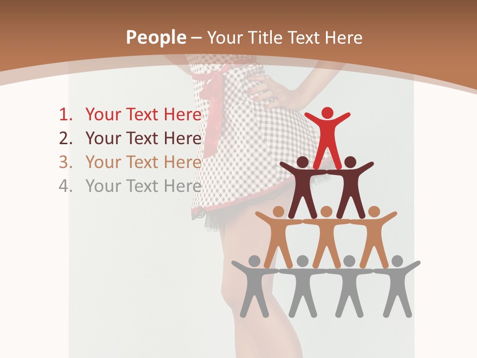 Provocative Pinup Pretty PowerPoint Template