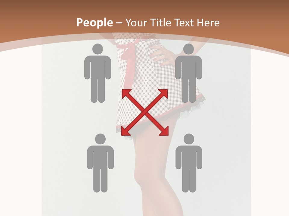 Provocative Pinup Pretty PowerPoint Template