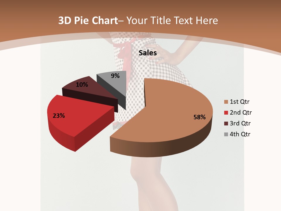 Provocative Pinup Pretty PowerPoint Template