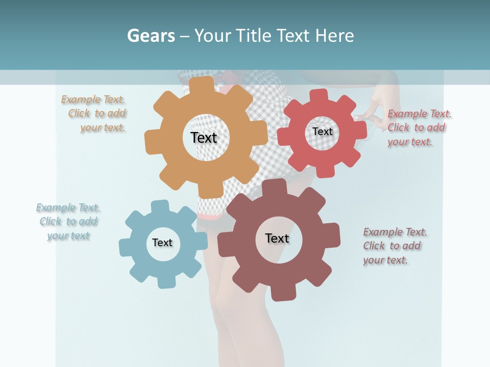 Elegant Gorgeous Female PowerPoint Template