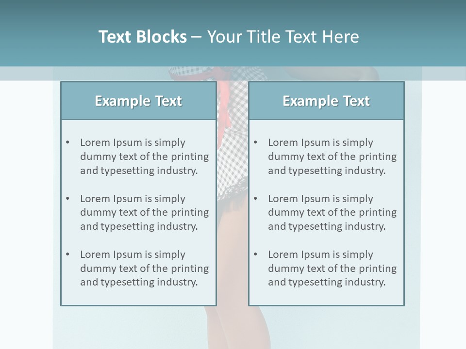Elegant Gorgeous Female PowerPoint Template
