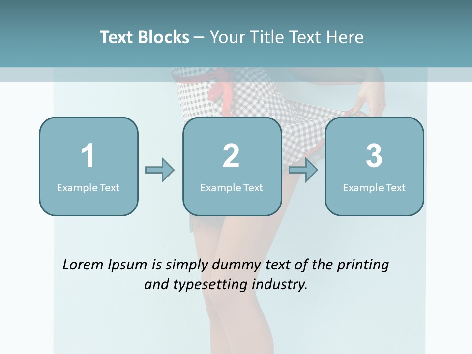 Elegant Gorgeous Female PowerPoint Template